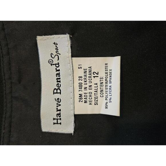 Harve Benard Sport Size 12 black sleeveless dress top - Picture 3 of 4